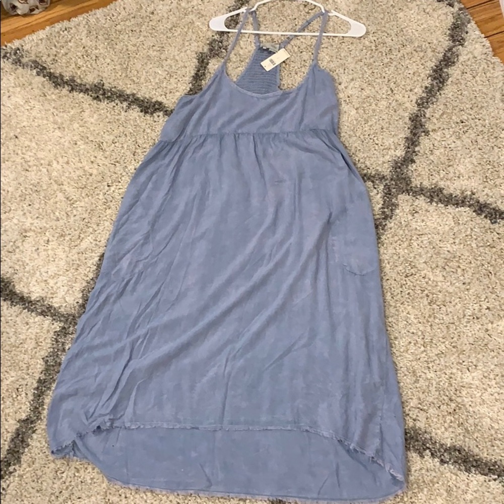 Anthropologie Saturday Sunday Chambray Midi-Dress